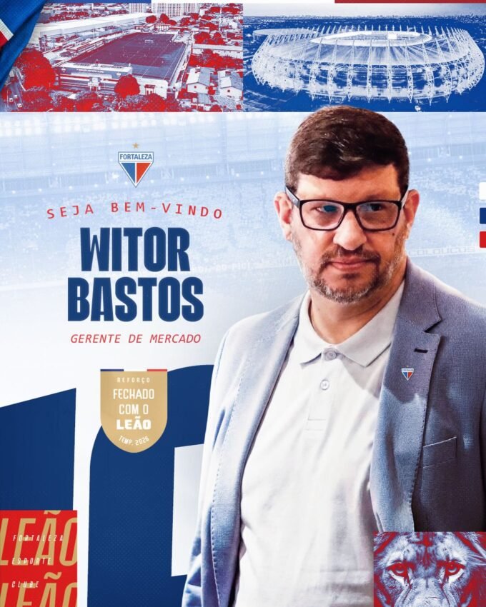 Fortaleza anuncia Witor Bastos como novo Gerente de Mercado do Departamento de Futebol