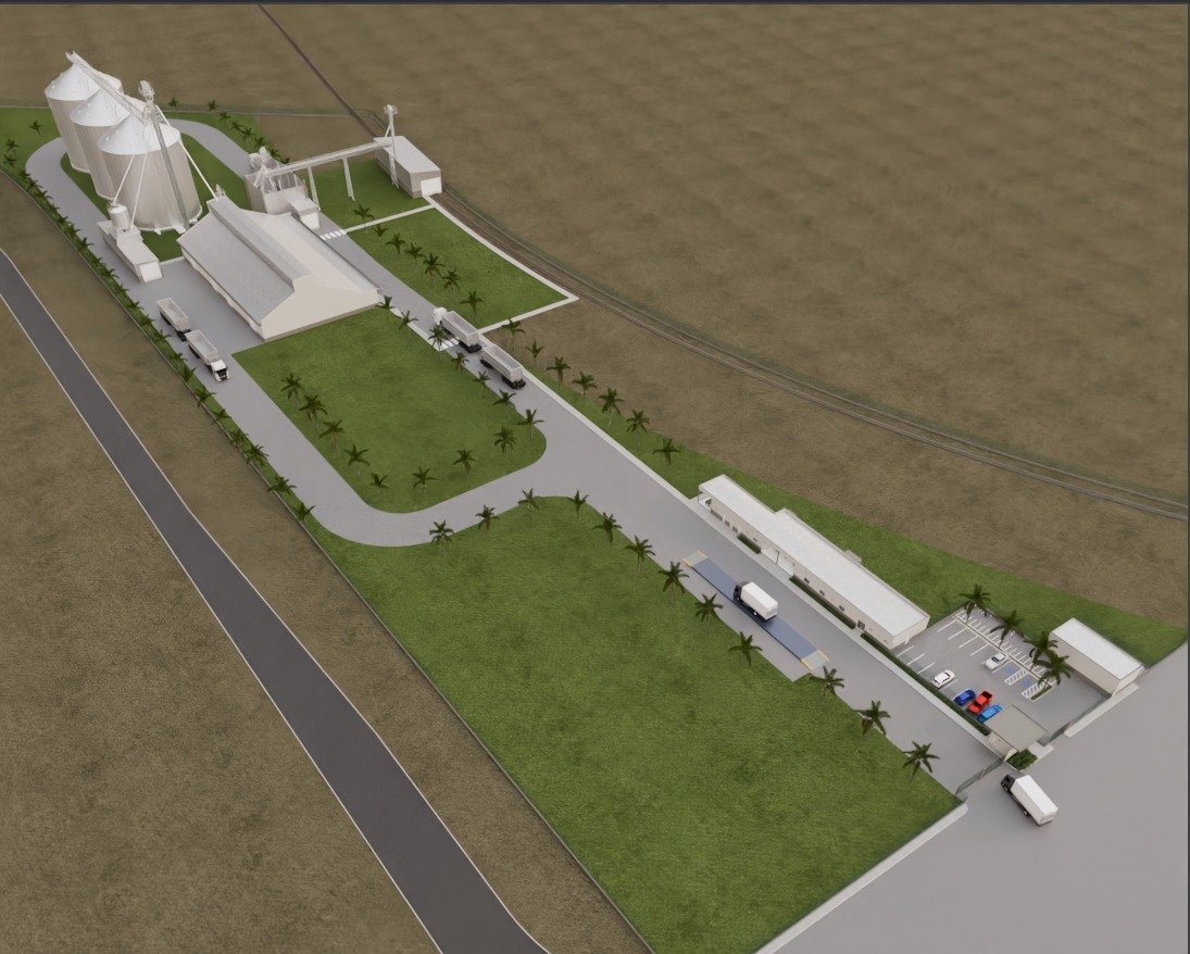 Maquete do Terminal Logístico de Iguatu